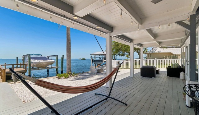 Sunset Waterfront Paradise | Kayaks, Dock, + Views