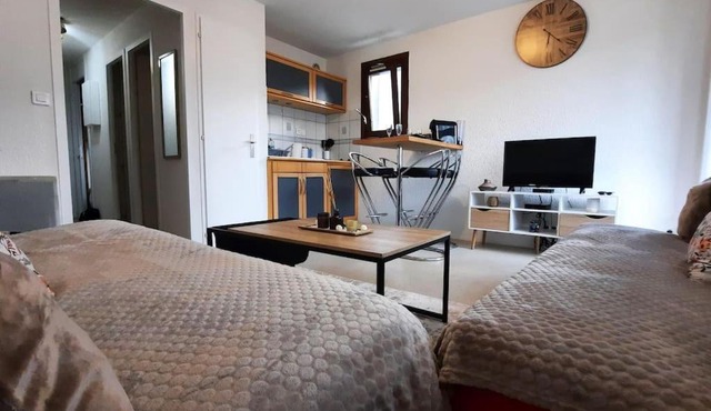 Super appartement Cocooning vu Mont Blanc