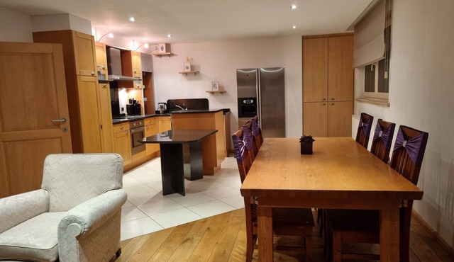 super nice apartment with pool and sauna