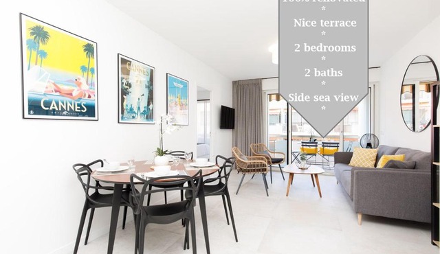 Superb 2 beds 2 baths next to Martinez Hotel