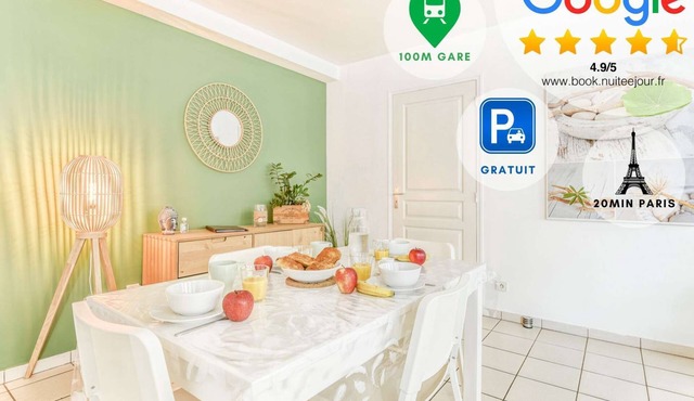 Superb 45m2 apartment fully equipped