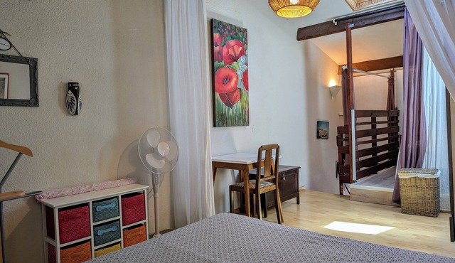 Superb Studio/mezzanine for 4 people 200m from St Vincent beach Le Grau d'Agde