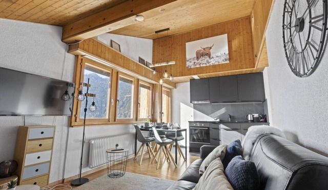 Superb studio with magnificent view