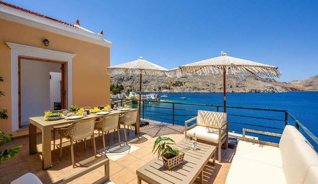 Superb Symi Villa | Villa Elysian Blue | 4 Bedrooms | Breathtaking Sea Views |.