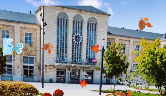 Superbe studio à deux pas de la gare de Chartres