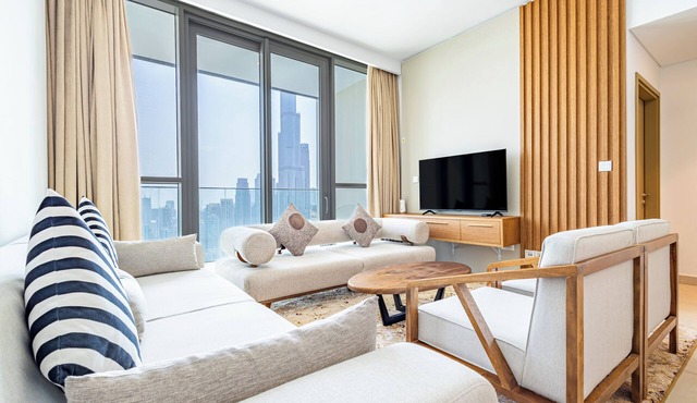 Superhost Elegant 3BR Burj Khalifa View