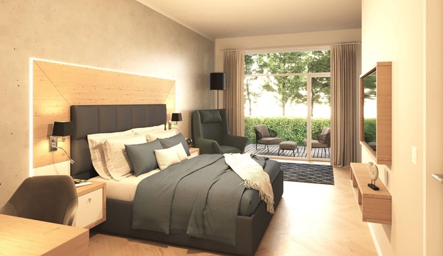 Superior panoramic view (with roof terrace) - Hotel MeerZeiten