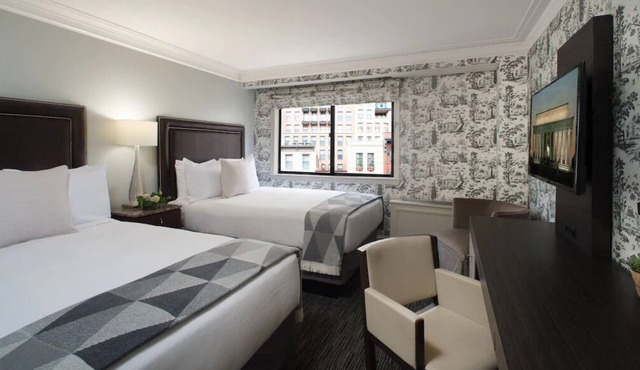 Superior Queen Two Beds | Pet-Friendly Stay | 1.5 Miles to Old Stone House