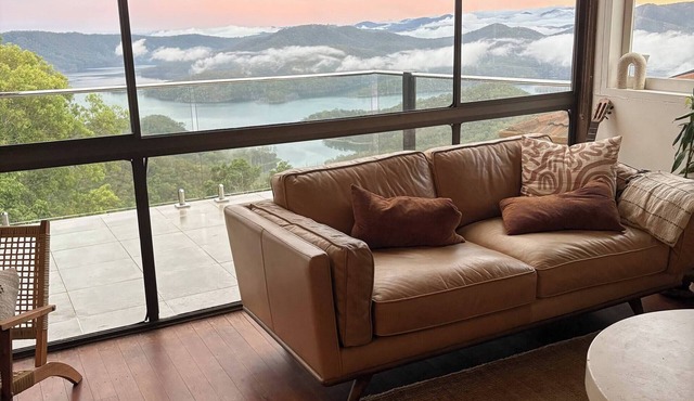 Surrounded by nature with panoramic mountain views