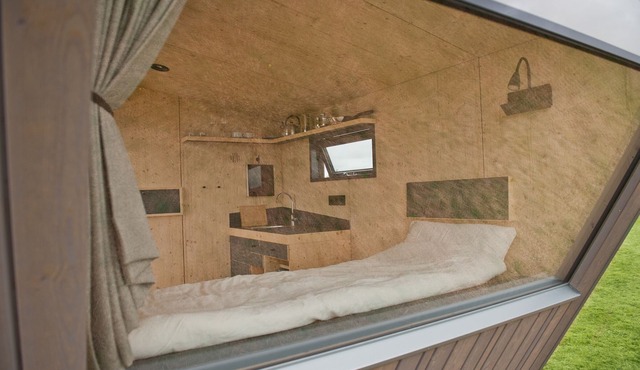 Sustainable accommodation by the sea - the Green Tiny Sleep Space in Wangerland