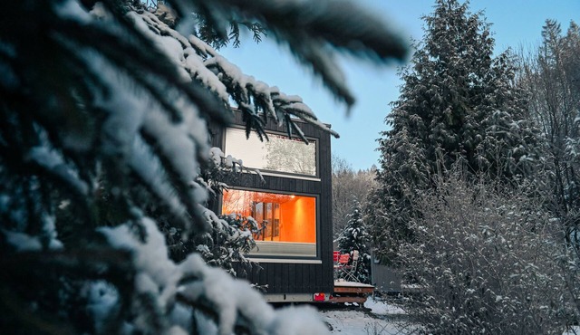 Sustainable & climate-neutral accommodation in the Green Tiny House Nature in the Harz Mountains