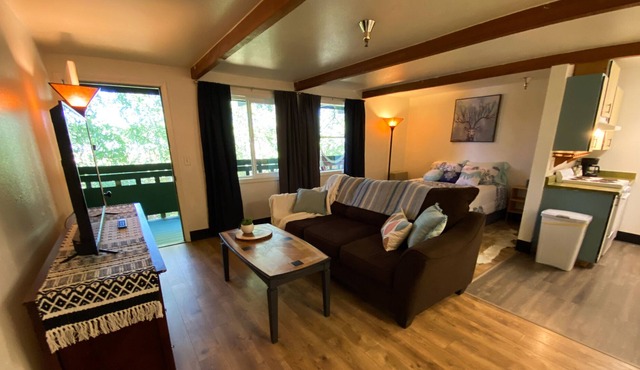 Sweet studio apartment with easy access to restaurants and highway