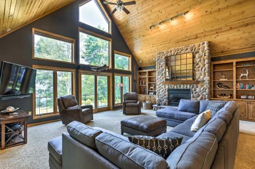 Swim, Hike, Relax: Lakefront Hayward Home w/Deck!