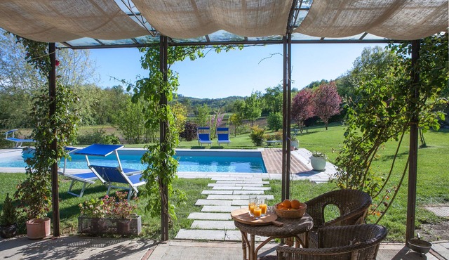 Swimming pool villa with private chef on request
