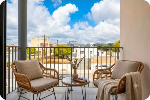 Sykia Upper Floor 2-BR Apartment