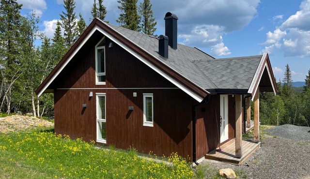 Sykkelhytte ved Slåtten i Synnfjellet