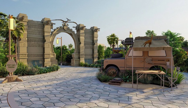 T-Rex Glamping, Dubai Parks and Resorts
