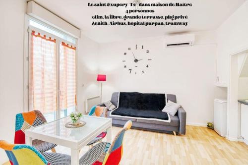T2 ds Villa-Terrasse-Clim-pkg-MEET- Zénith-Odyssud