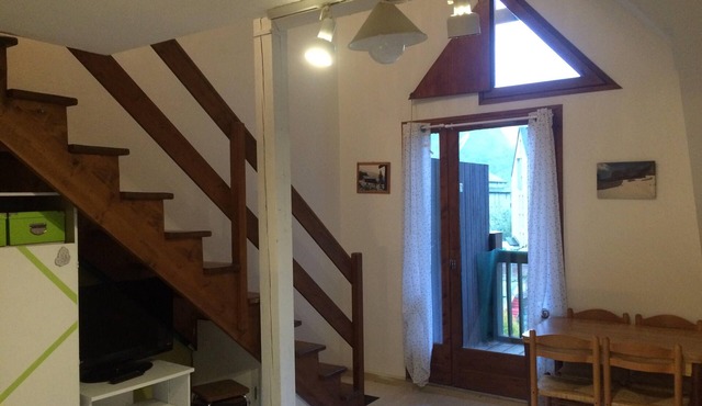 T2 Duplex Apartment Cabin at the foot of the cable car (parking, cellar)