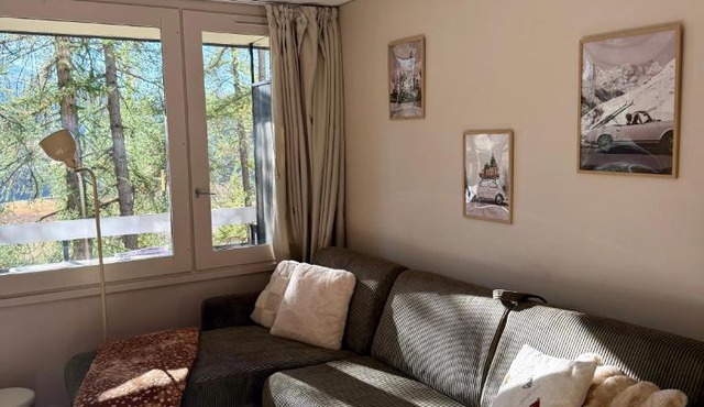 T2 LES FIBIERES Pied des pistes Vue sur les MÉLÈZES