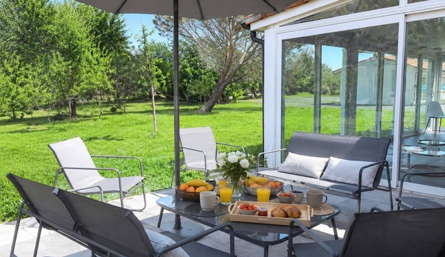 T5 family house - Domaine du grand Marquisat - Garden and Parking