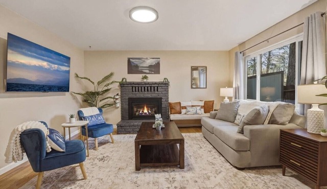 Tahoe Keys Getaway | Game Room & Fire Pit
