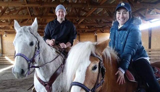 Tail Creek, MT, Rustic Barn and Horse-riding, Small-Group Tour
