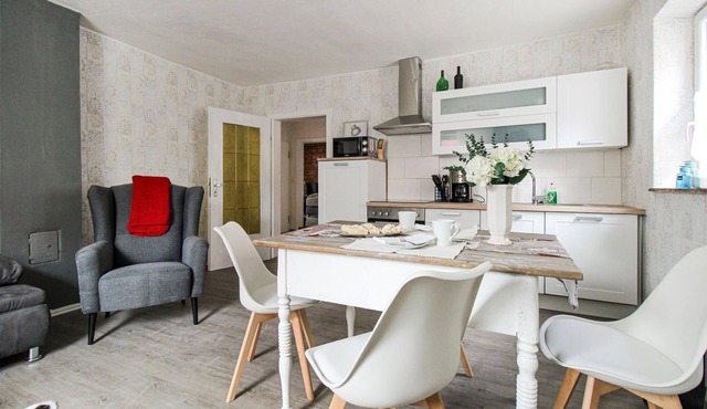 Take a relaxing break in the charming farmhouse in the Middle Franconian wine country.