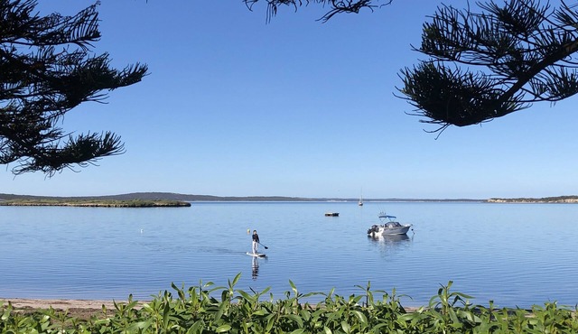 Tall Pines Beach House, Mount Dutton Bay. Beachfront paradise.
