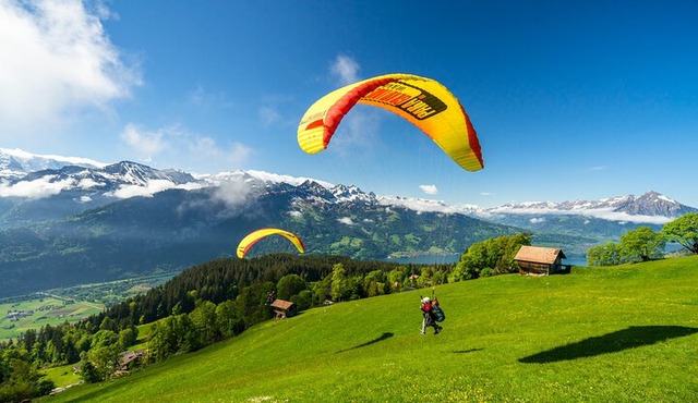 Tandem Paragliding Experience from Interlaken