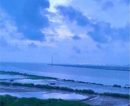 Tapi River and Arabian Sea View