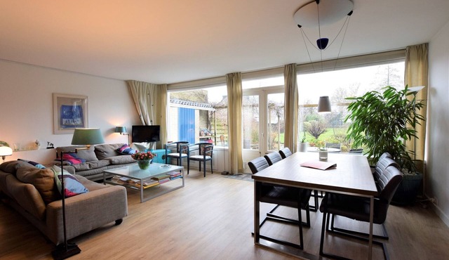 Terrace Apartment with Lush Garden