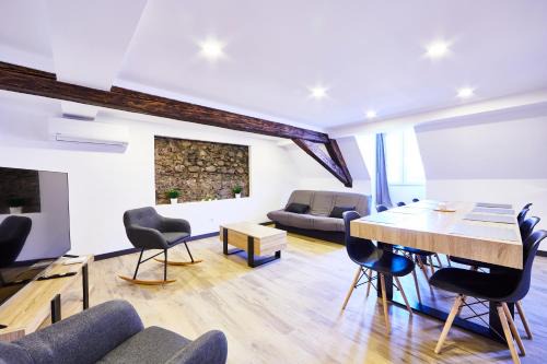 TH 202 Charmant 4 pièces en duplex au 2ème étage pour 7 personnes