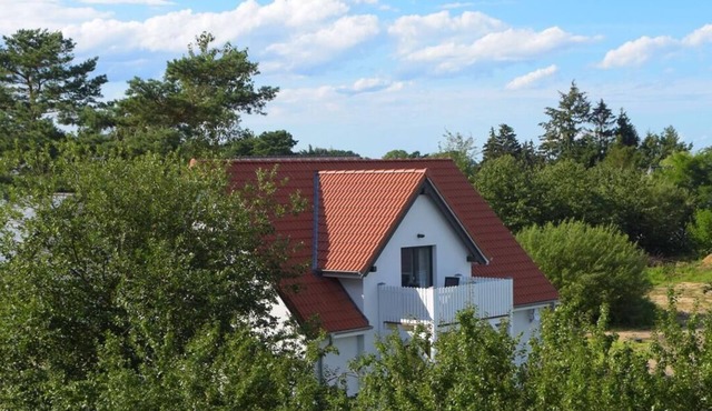 thatched house, direct sea view, idyllic location in vacation region Usedom