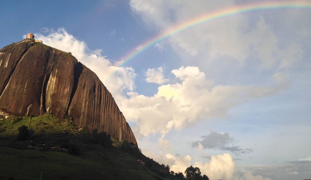 The best view of la piedra and direct access to the lake