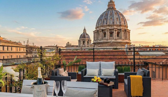 The Best view over St. Peter's Dome!