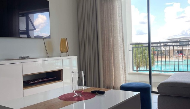 THE BLYDE with the famous lagoon facing unit which offers a view to die for.