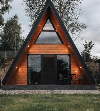 The DREAM A-frame Cabin