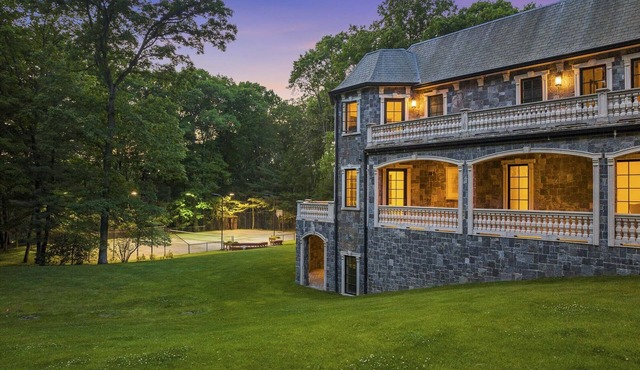 The estate is like a private resort with state of the art security