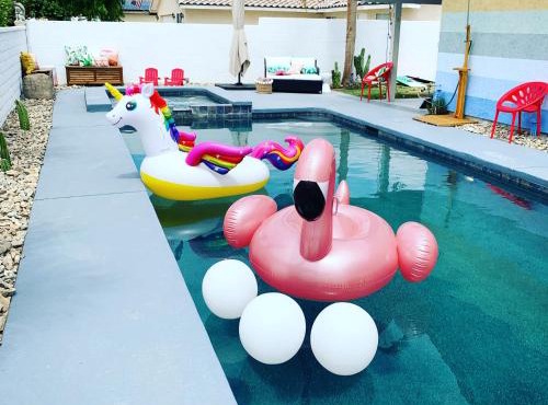 The Getaway Bermuda Dunes- Saltwater Pool, Spa, Firepit, Coachella