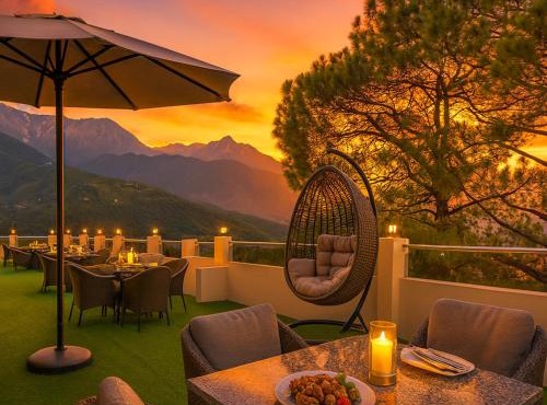 The Ginger- A Four Star Luxury Hotel In Dharamshala # Centrally Heated & Air Cooled # Premium Rooms # Lift # Bar # Terrace # Big Parking # Near market # Top Rated # Property of the year # By royal castle #