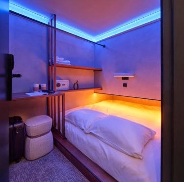 The Hyve Capsule hostel Amsterdam