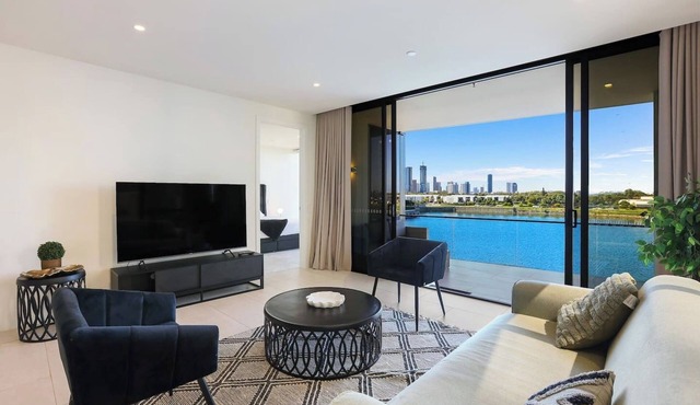 The Lanes: A life of Luxury w Lake View, Pool, Gym