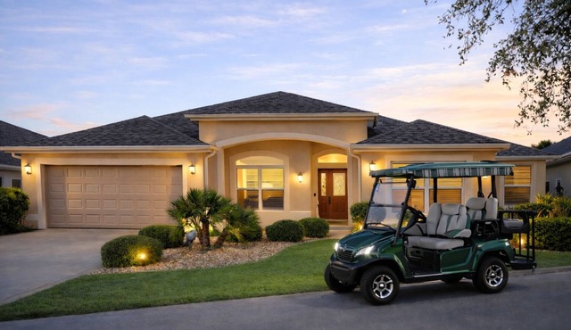 The Lazy Pelican - 4 Seat Golf Cart The Villages! Amazing location!