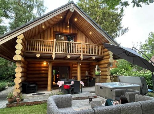 the loghouse