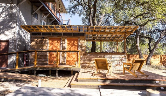 The Macaw Yurt in Lakeway, TX
