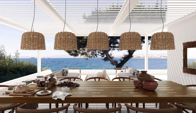 THE MARGI VILLA, Beachfront-SeaView-Private-Luxury