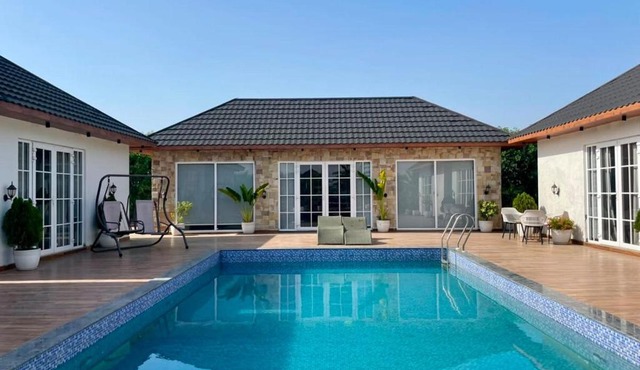 The Mohali Farm House Private Pool Farmhouse 4BHK 30min Chandigarh Airport