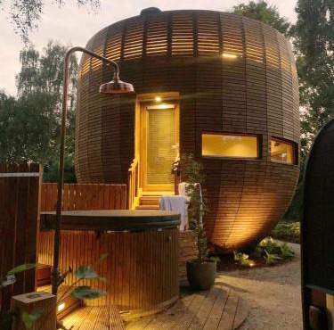 The Nutshell met hottub en sauna | 2 personen