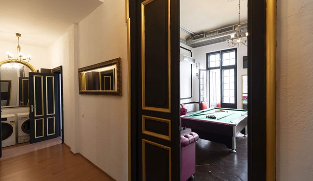 the perfect accommodation for big groups. 18 beds, hot tub, dry sauna, and more